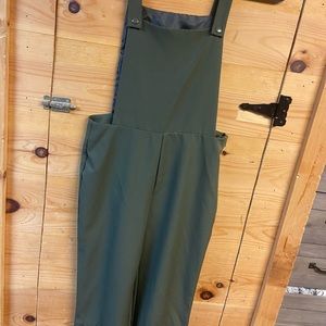 Army green jumpsuit